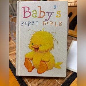 Baby's First Bible with Yellow Duckling